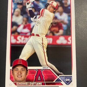 Shohei Ohtani, Anahiem Angels (Card #600), Topps, 2023